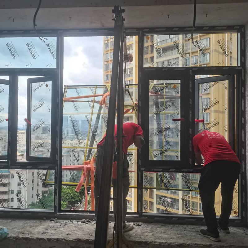 教学楼三层塑钢窗更换断桥铝系统窗施工方案与技术要点